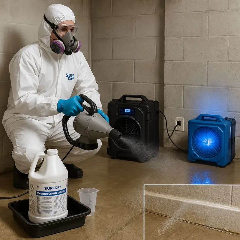 Sanitization and Odor Removal process in Oakland, OK