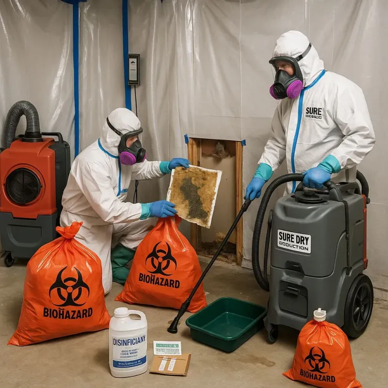 Contaminated Water Handling Protocols process in Oakland, OK