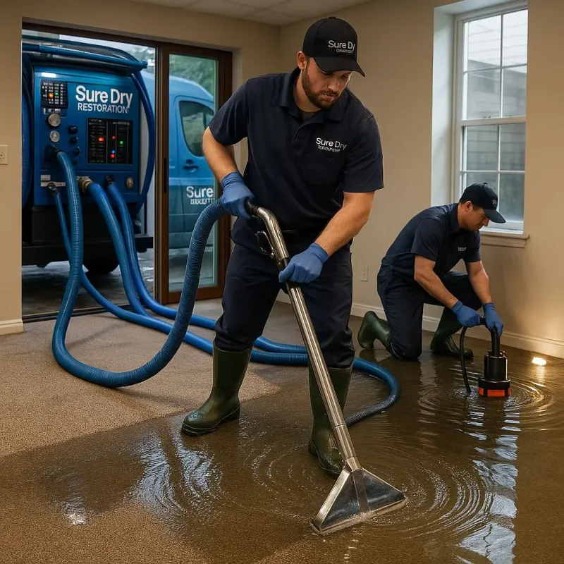 Water Extraction and Removal process in Oakland, OK